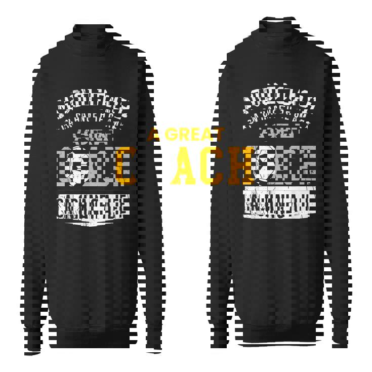 サッカーコーチ ギフト 感謝チーム プレイヤー ラブスポーツチーム スウェットシャツ