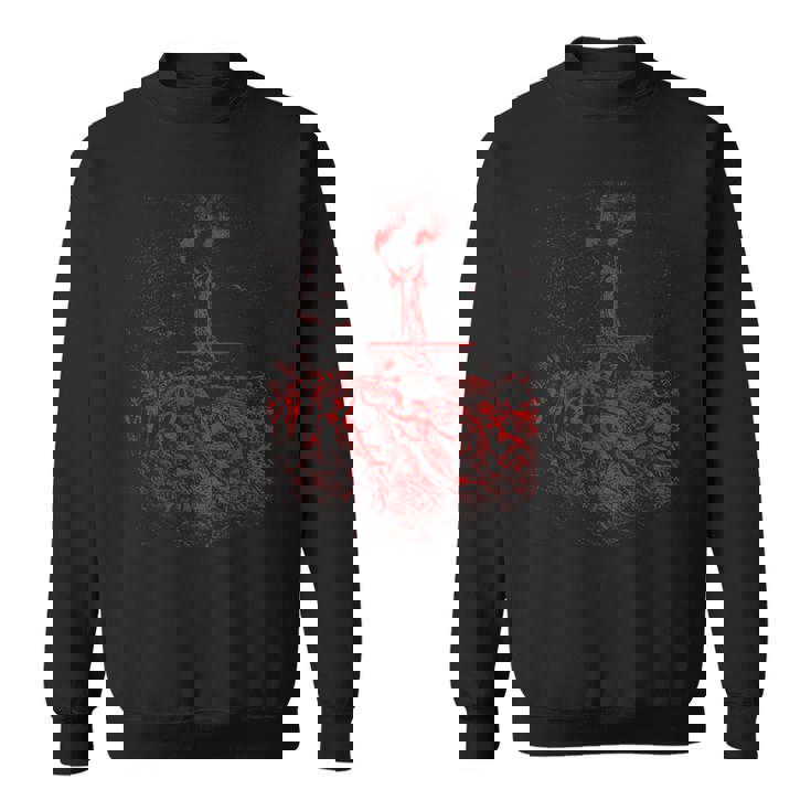 サバス・サタン・ブラックメタルで踊るギュスターヴ・ドールの魔女たち Dore Witchesabbath スウェットシャツ