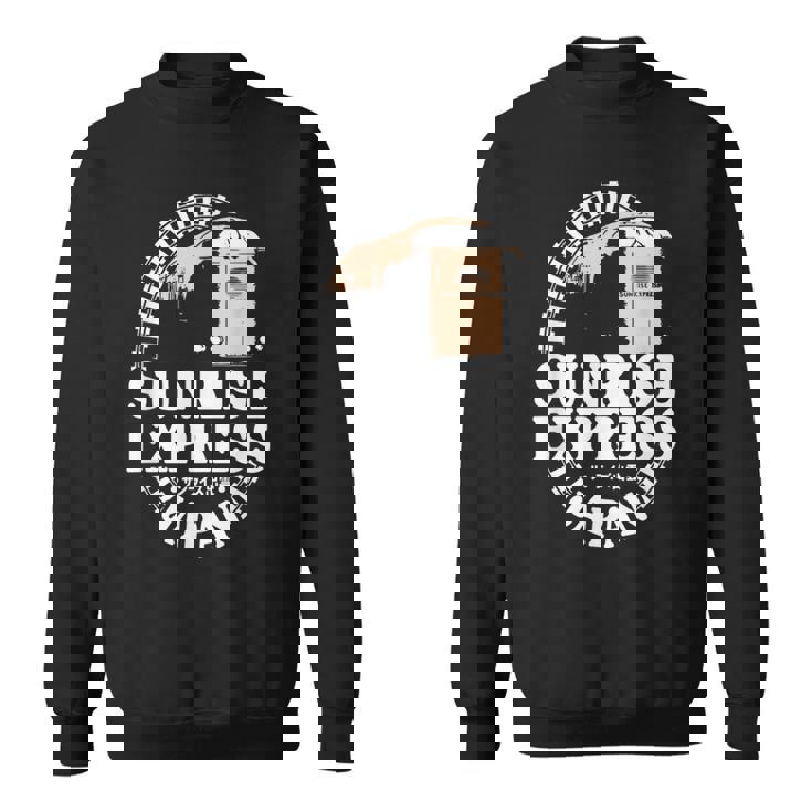 サンライズ エクスプレス トレイン 日本 東京 出雲 サンライズ 出雲 電車 スウェットシャツ