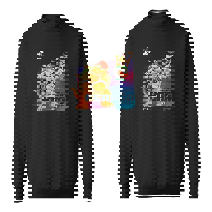 ザ・スーパーマリオギャラクシー・ムービー Bowser Feared スウェットシャツ