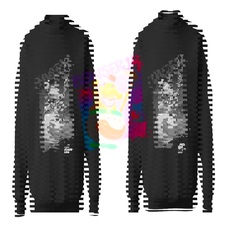 ザ・スーパーマリオギャラクシー・ムービー Bowser Jr Takes Over 長袖tシャツ スウェットシャツ