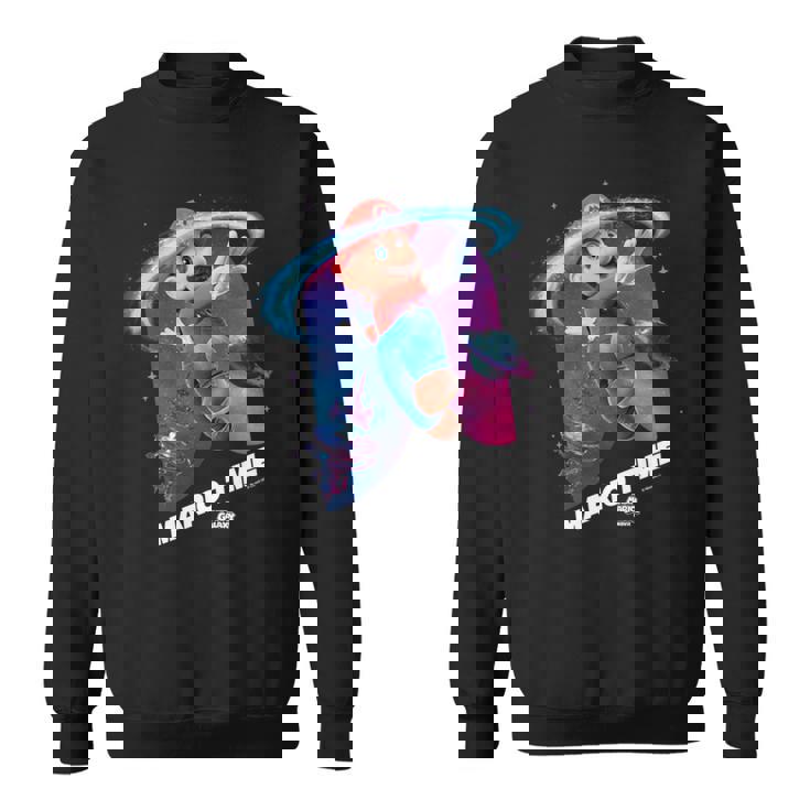 ザ・スーパーマリオギャラクシー・ムービー Mario Time 長袖tシャツ スウェットシャツ