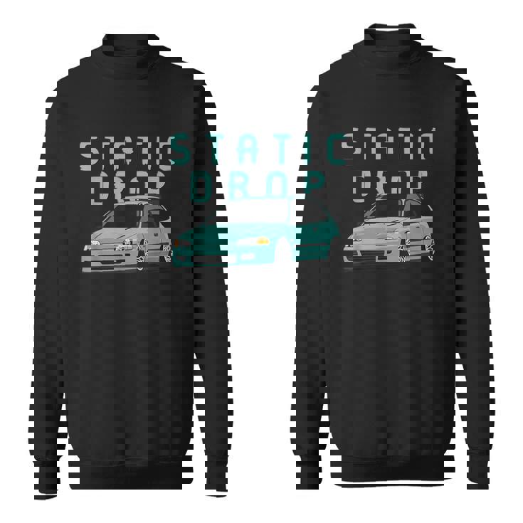 シビック 例 スタティックドロップ 日本車 スウェットシャツ