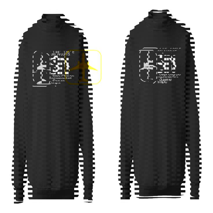 シンガポール・チャンギ国際空港航空フライトクルー。 スウェットシャツ