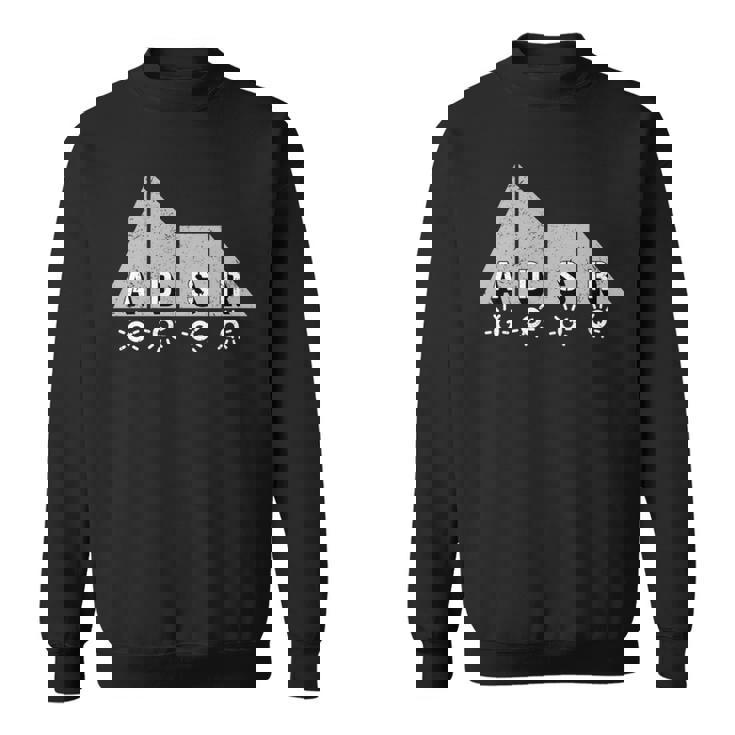 シンセサイザーadsrシンセキックドラムdaw 長袖tシャツ スウェットシャツ