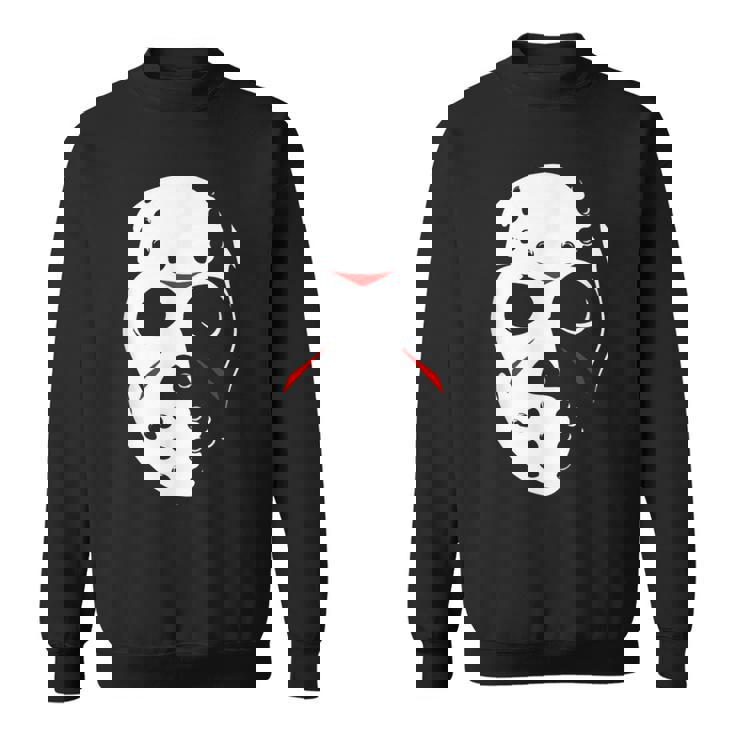 ジェイソンホッケーマスク ハロウィンシャツ 13日の金曜日 スウェットシャツ