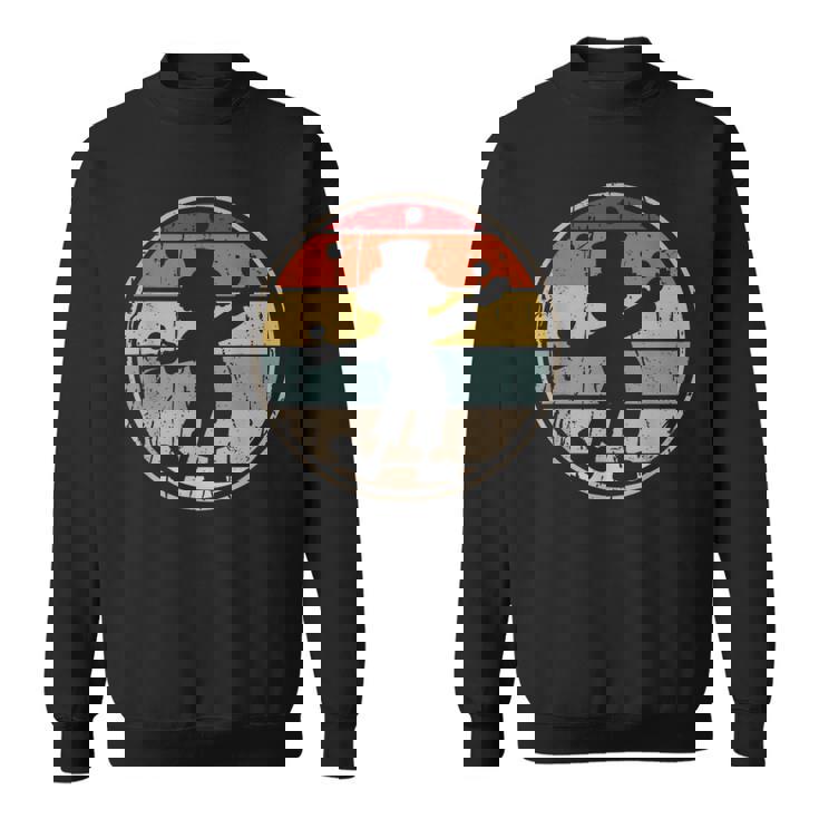 ジャグリングピエロ面白いサーカスジャグラー スウェットシャツ