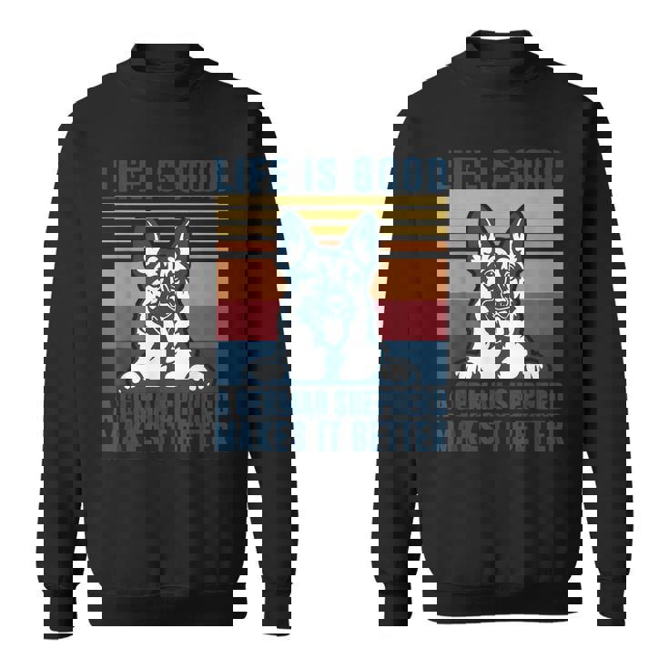ジャーマンシェパード ギフト メンズ レディース 犬 父 母 ジャーマンシェパード スウェットシャツ