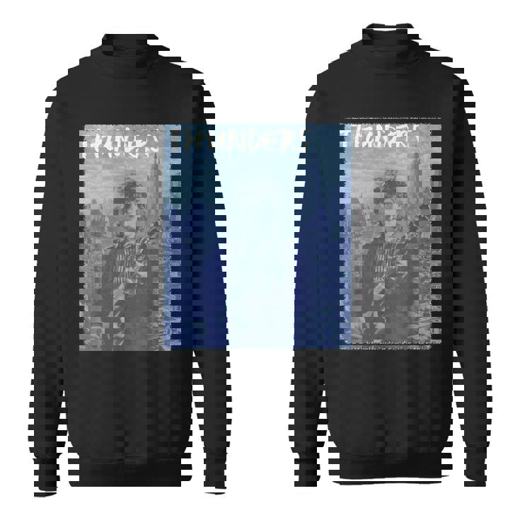 ジョニー・シュー・ヨーク・サンダース スウェットシャツ