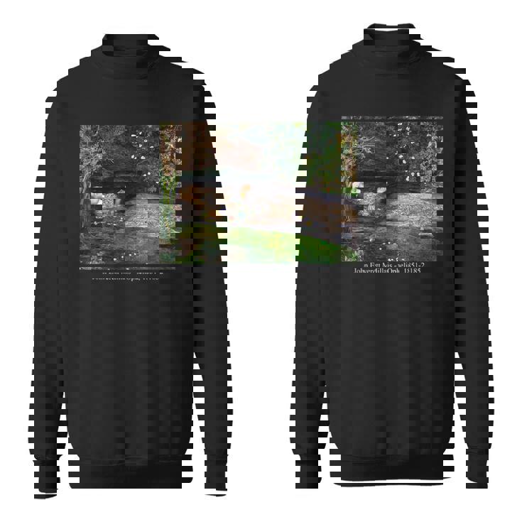 ジョン・エバレット・ミレー・オフィーリア スウェットシャツ