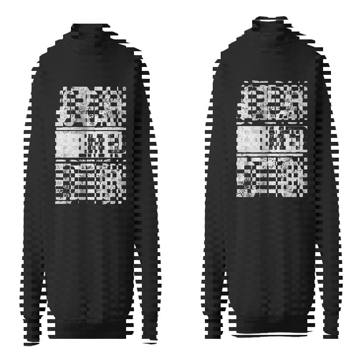 ジョークシャツ ジョーダン 限定版 面白い名前入り スウェットシャツ