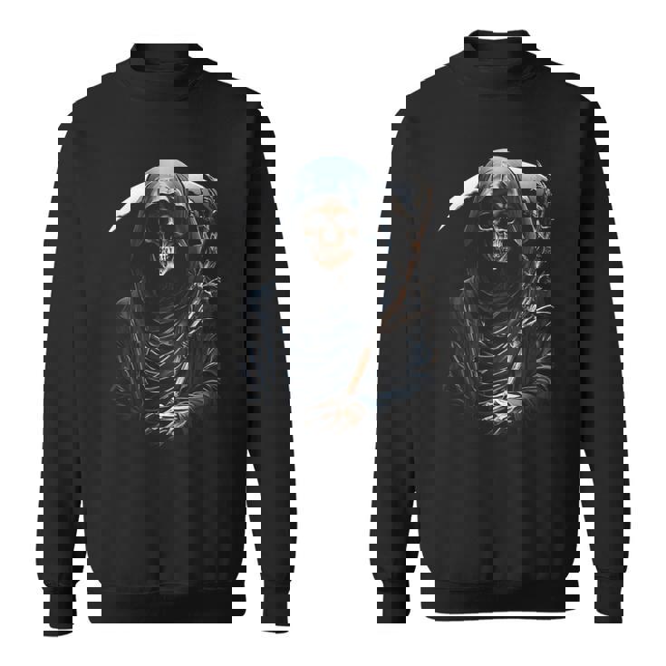 スカル死神 スウェットシャツ