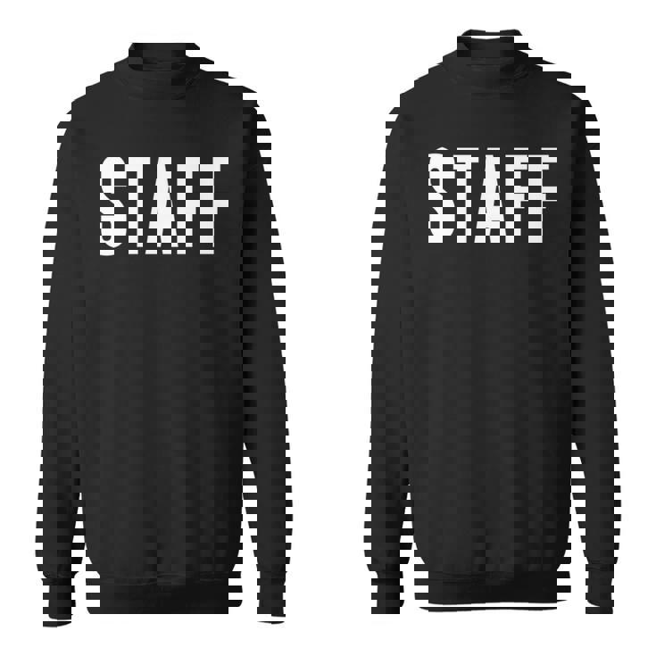 スタッフ 長袖tシャツ スウェットシャツ