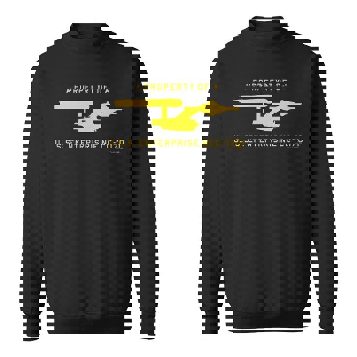 スタートレック オリジナルシリーズ USSエンタープライズプロパティ スウェットシャツ