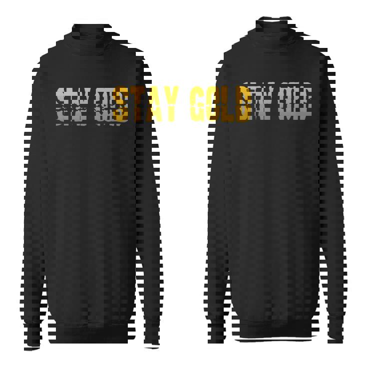 ステイゴールド、クラシック80年代。 スウェットシャツ