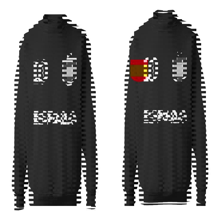 スペイン サッカー フットボール ナンバー10 10ファン スウェットシャツ