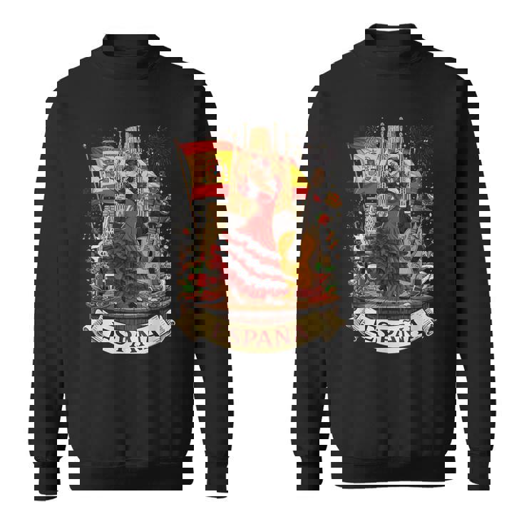 スペイン フラメンコ セビリア アンダルシア バルセロナ スウェットシャツ