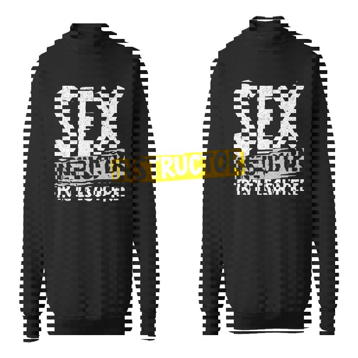 セックスインストラクター 初めてのレッスン 自由恋愛 セックス教師 スウェットシャツ