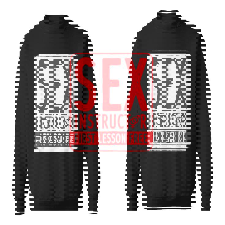 セックスインストラクター、バチェラーパーティー、面白いバチェラーパーティーのアイデア スウェットシャツ