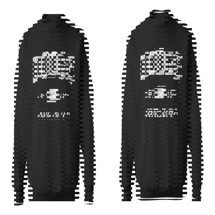 ダッジ ノースダコタ Nd ヴィンテージ アスレチック スポーツデザイン スウェットシャツ