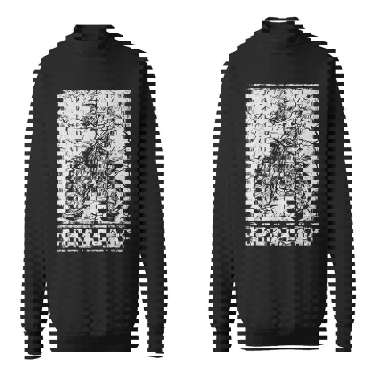 ダートバイク用ブラップデザイン モトクロス ダートバイク スウェットシャツ