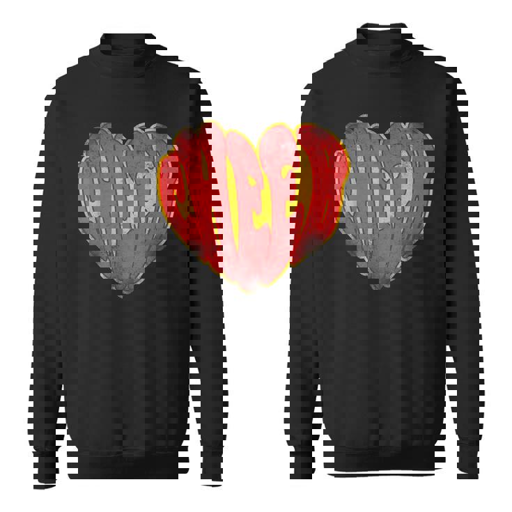 チア チアリーディング ハート ヴィンテージ チア スウェットシャツ