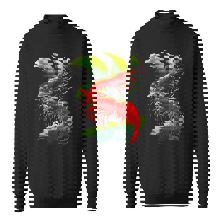 チェリーシュリンプ ブリーダー ネオカラディナ 淡水水族館 エビ スウェットシャツ