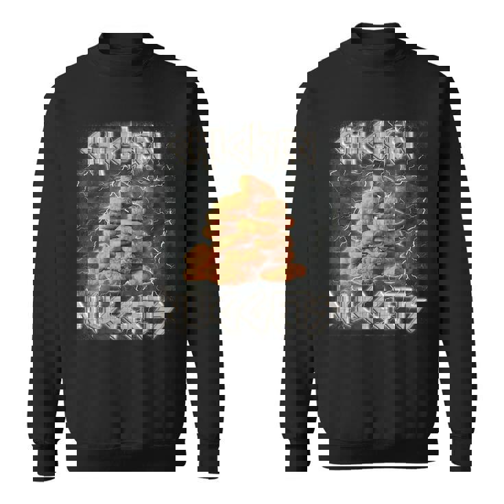 チキンナゲットシャツ 奇妙なチキンナゲット スウェットシャツ