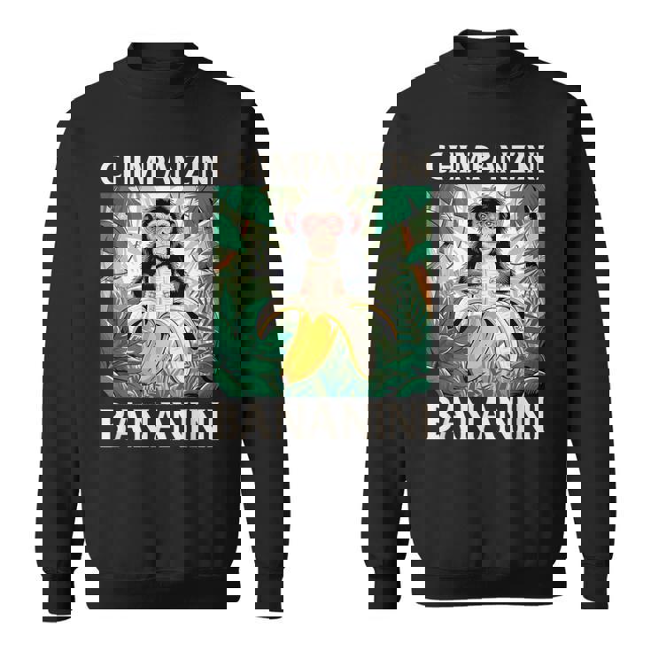 チンパンジーニ バナニーニ イタリアン ブレイン ロート ミーム スウェットシャツ