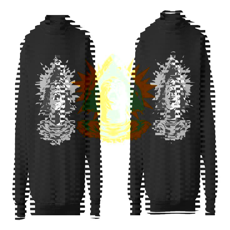 チーズヘッドハット チーズ愛好家のための楽しくチージーハット 長袖tシャツ スウェットシャツ