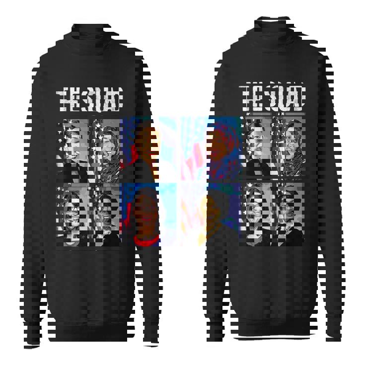 チーム Aoc ラシダ・トライブ・イルハン・オマール・アヤナ・プレスリー Woc ミーム スウェットシャツ