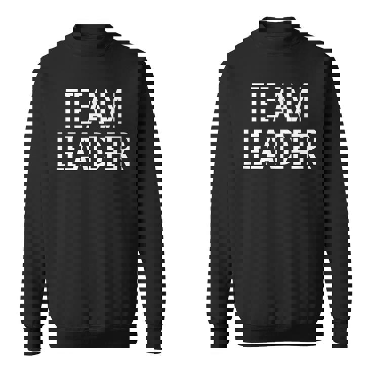 チームリーダー スウェットシャツ