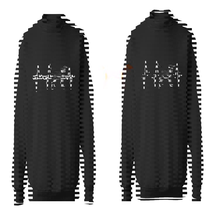 ツリーイング・ウォーカー・クーンハウンド・ハートビート・ラブ・マイ・ドッグ スウェットシャツ