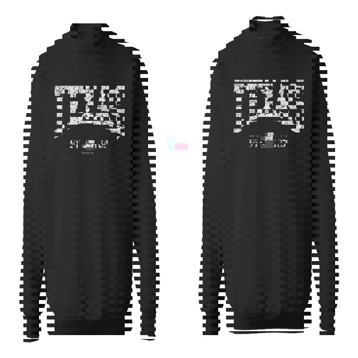 テキサスtシャツ レディース メンズ キッズ テキサス州旗 アンティーク調 長袖tシャツ スウェットシャツ