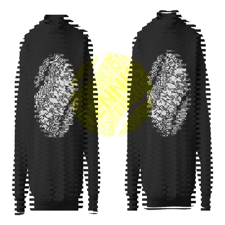 テニス 面白いtシャツ ボール おもしろ 服 ネタ メンズ レディース テニス部 おもしろグッズ 大人 子供 スウェットシャツ