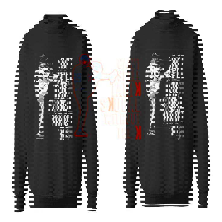 デトロイト・タリック・スクーバル-Kなしではスクーバルは綴れない スウェットシャツ