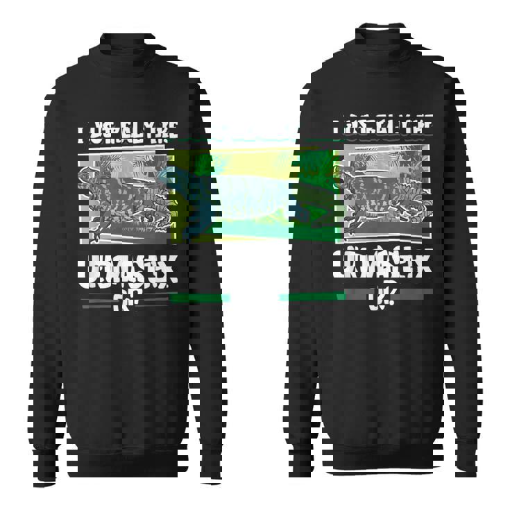 トゲオアガマが大好き スウェットシャツ