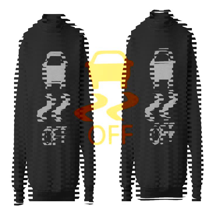 トラクションコントロールオフtシャツ スウェットシャツ