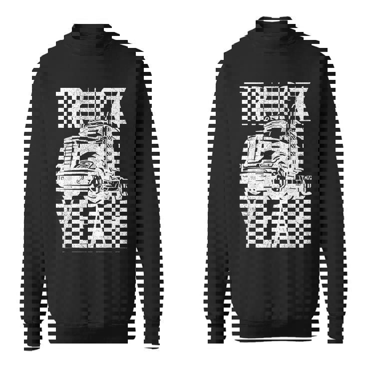 トラッカー 18輪トラック イェーピンク スウェットシャツ