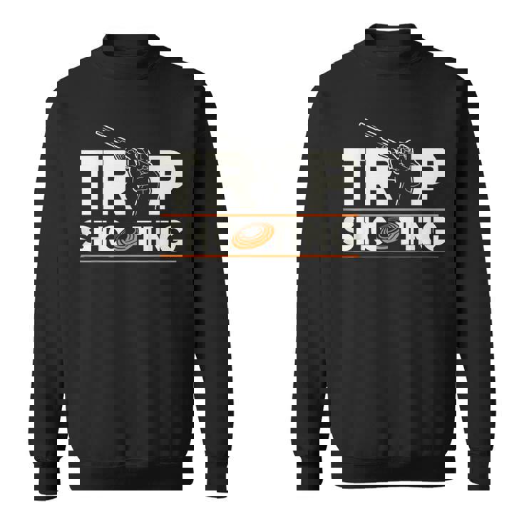 トラップ射撃 ピジョン ショットガン からのプル トラップ クレー射撃 スウェットシャツ