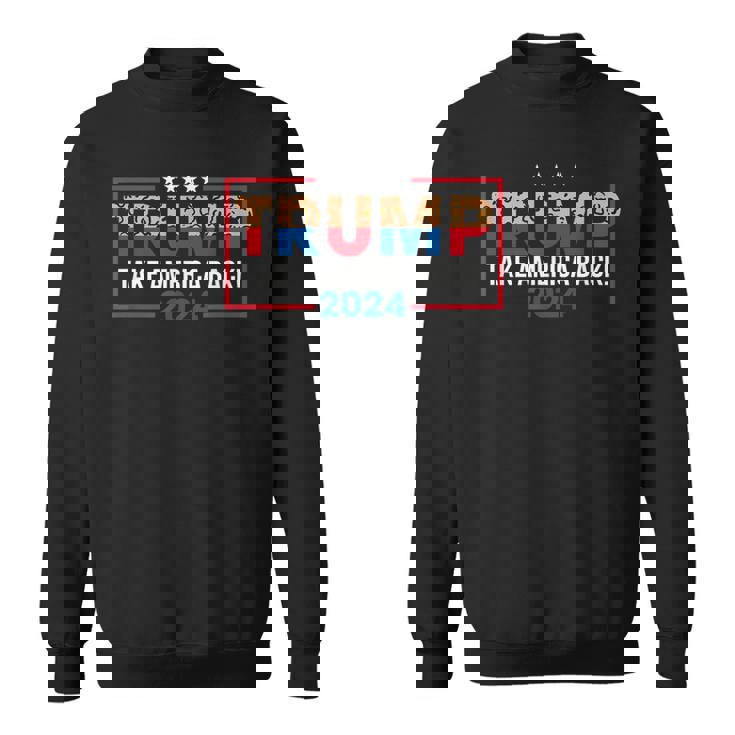 トランプ 2024 アメリカを取り戻す トランプ大統領 スウェットシャツ