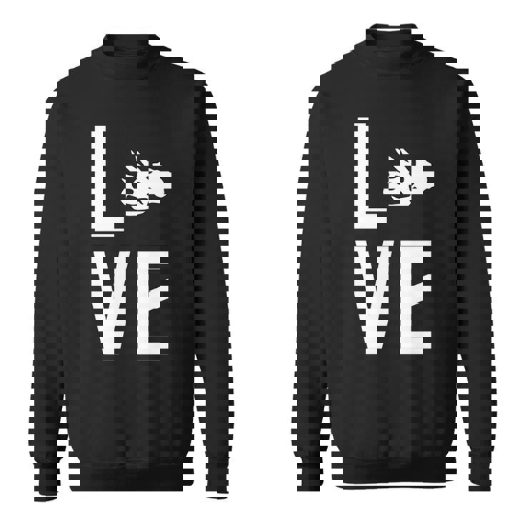 トリケラトプス好き、恐竜好き、古生物学者 長袖tシャツ スウェットシャツ