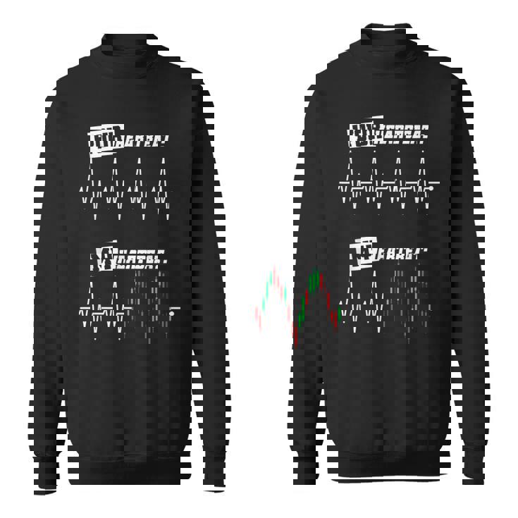 トレーダー ハートビート マイハートビート 株 株式市場 Fx取引 スウェットシャツ