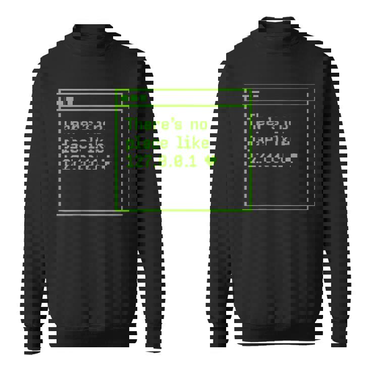 ドイツ語のテキストipを使用した127001ギフトアイデアのような場所はありません スウェットシャツ