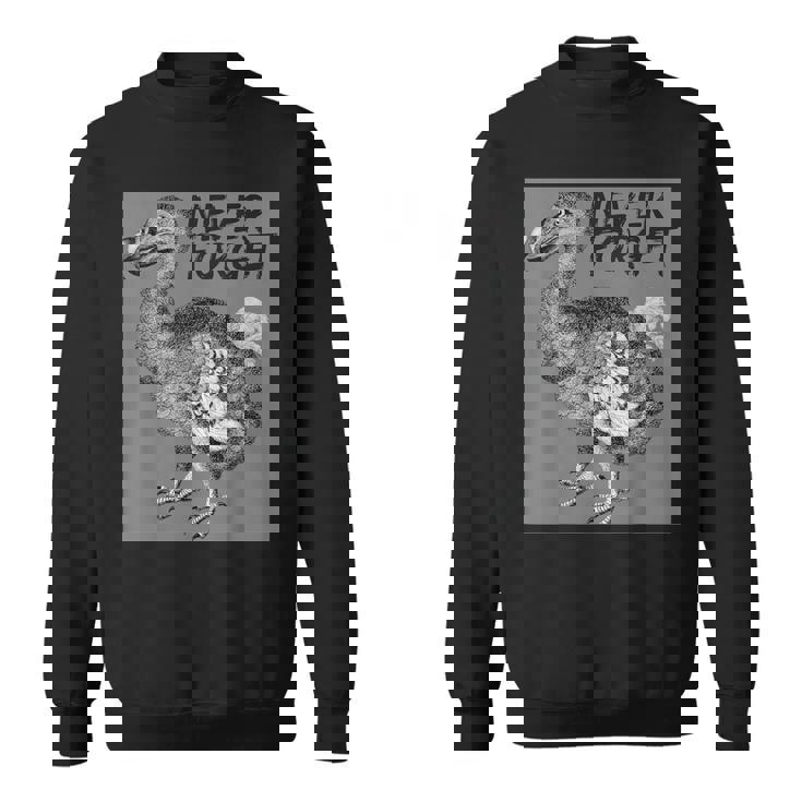 ドードー鳥、決して忘れない、動物種、ハト、ドローン、ドードー スウェットシャツ