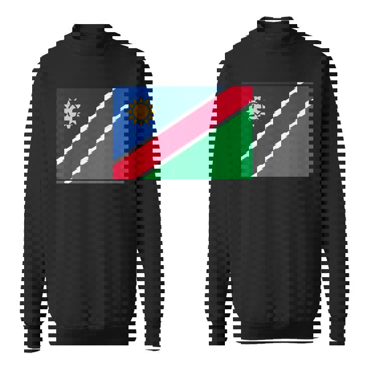 ナミビアの国旗 スウェットシャツ