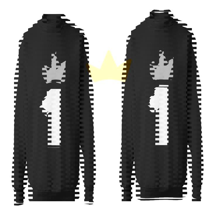 ナンバーワン 王冠 1年 1周年 スウェットシャツ