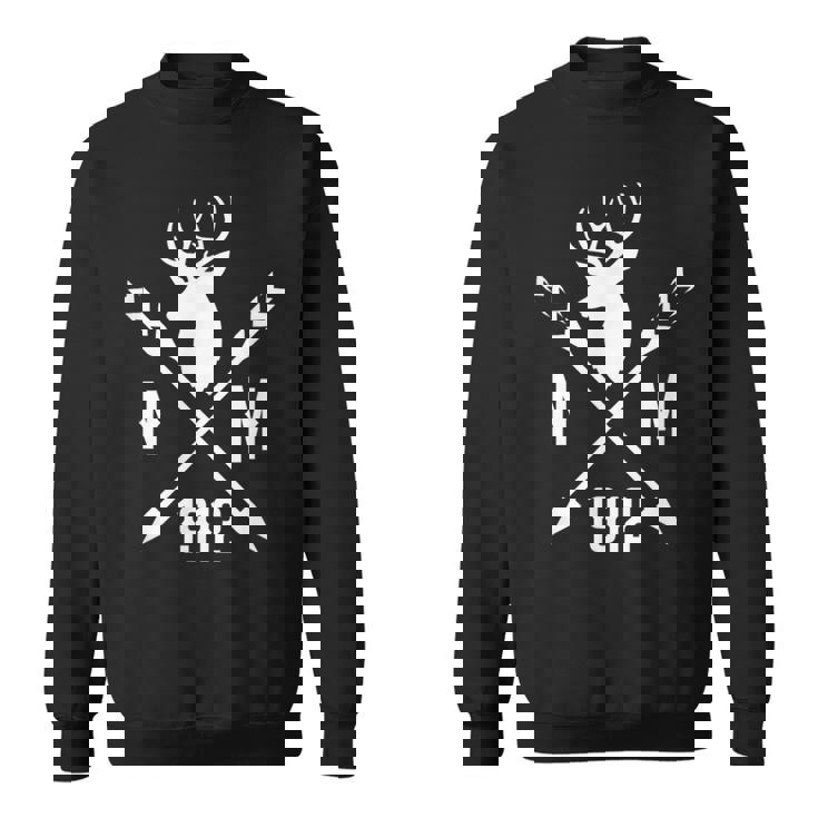 ニューメキシカン ニューメキシコ Nm 1912 ホワイト冷蔵庫鹿 スウェットシャツ