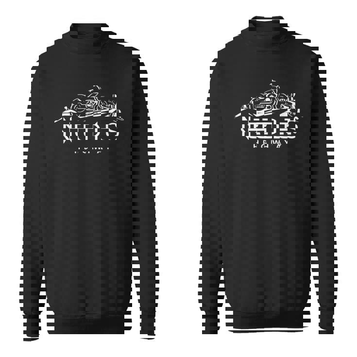 ニードルズ・ハイウェイ・サウスダコタ・モーターサイクル スウェットシャツ