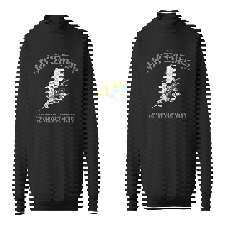 ネイビーシービーズ俺たちが造る-俺たちは戦う スウェットシャツ